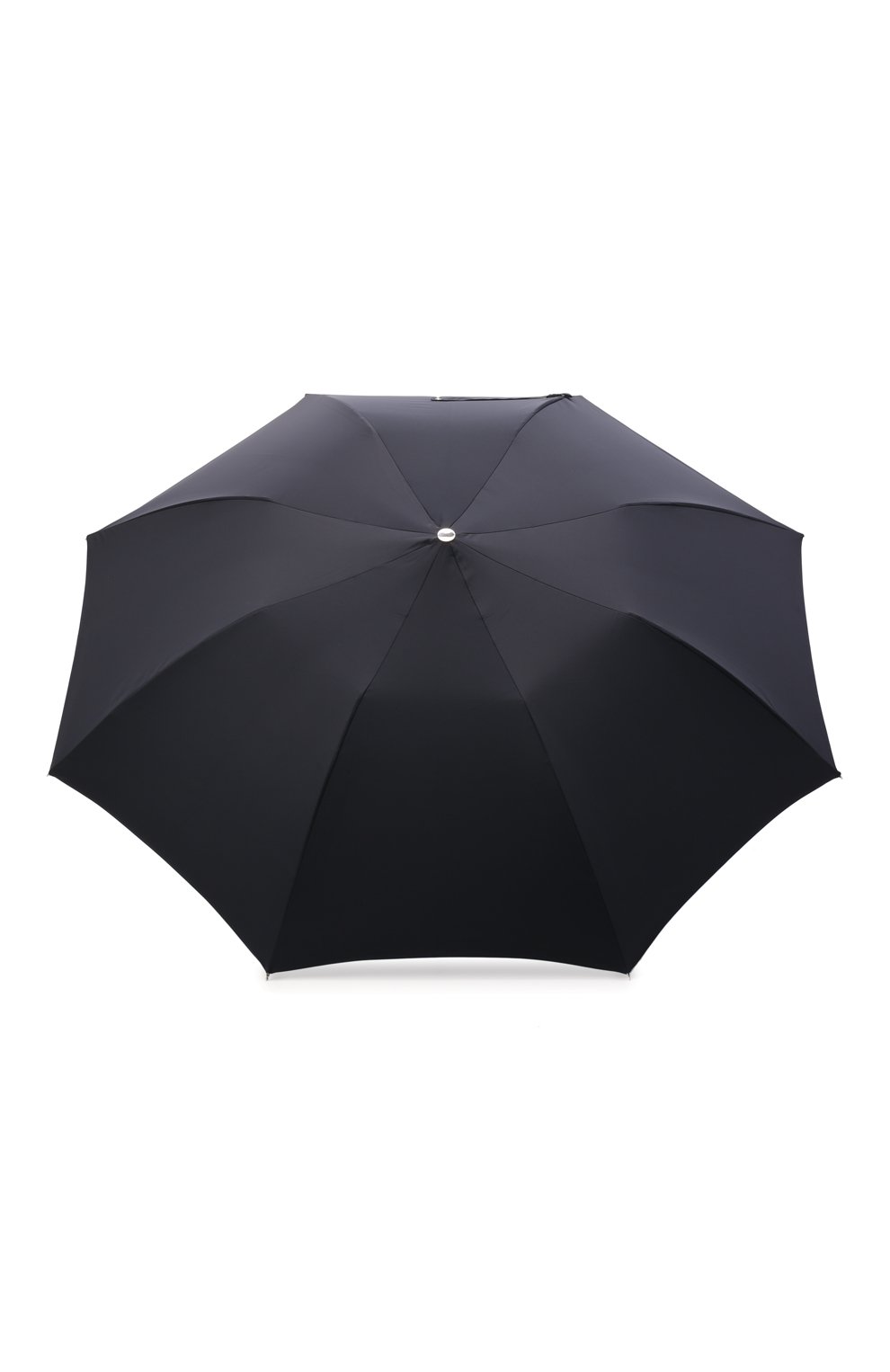 Женский складной зонт LORO PIANA темно-синего цвета, арт. FAM1316 | Фото 1 (Материал: Текстиль, Металл; Материал сплава: Проставлено; Нос: Не проставлено)