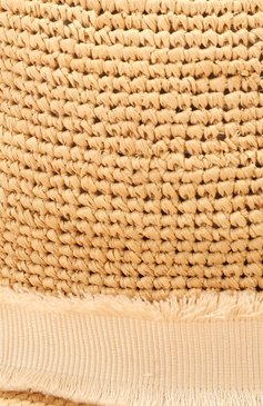 Женская соломенная шляпа с лентой HEIDI KLEIN бежевого цвета, арт. ACRF1255 | Фото 3 (Материал: Растительное волокно; Статус проверки: Проверена категория)