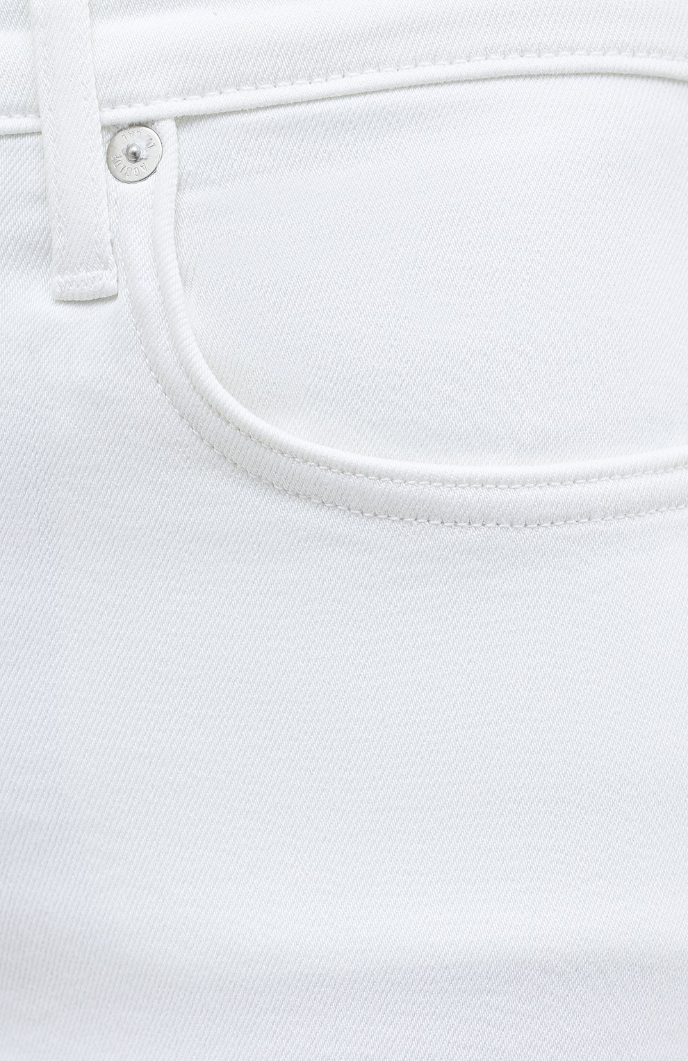 Женские джинсы AGOLDE белого цвета, арт. A123-1013 | Фото 5 (Кросс-КТ: Деним; Длина (брюки, джинсы): Стандартные; Материал внешний: Хлопок, Деним; Стили: Кэжуэл)