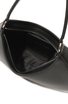 Женская сумка MSGM черного цвета, арт. 3442MDZ08/594 | Фото 5 (Сумки-технические: Сумки top-handle; Материал сплава: Проставлено; Драгоценные камни: Проставлено; Материал: Экокожа)