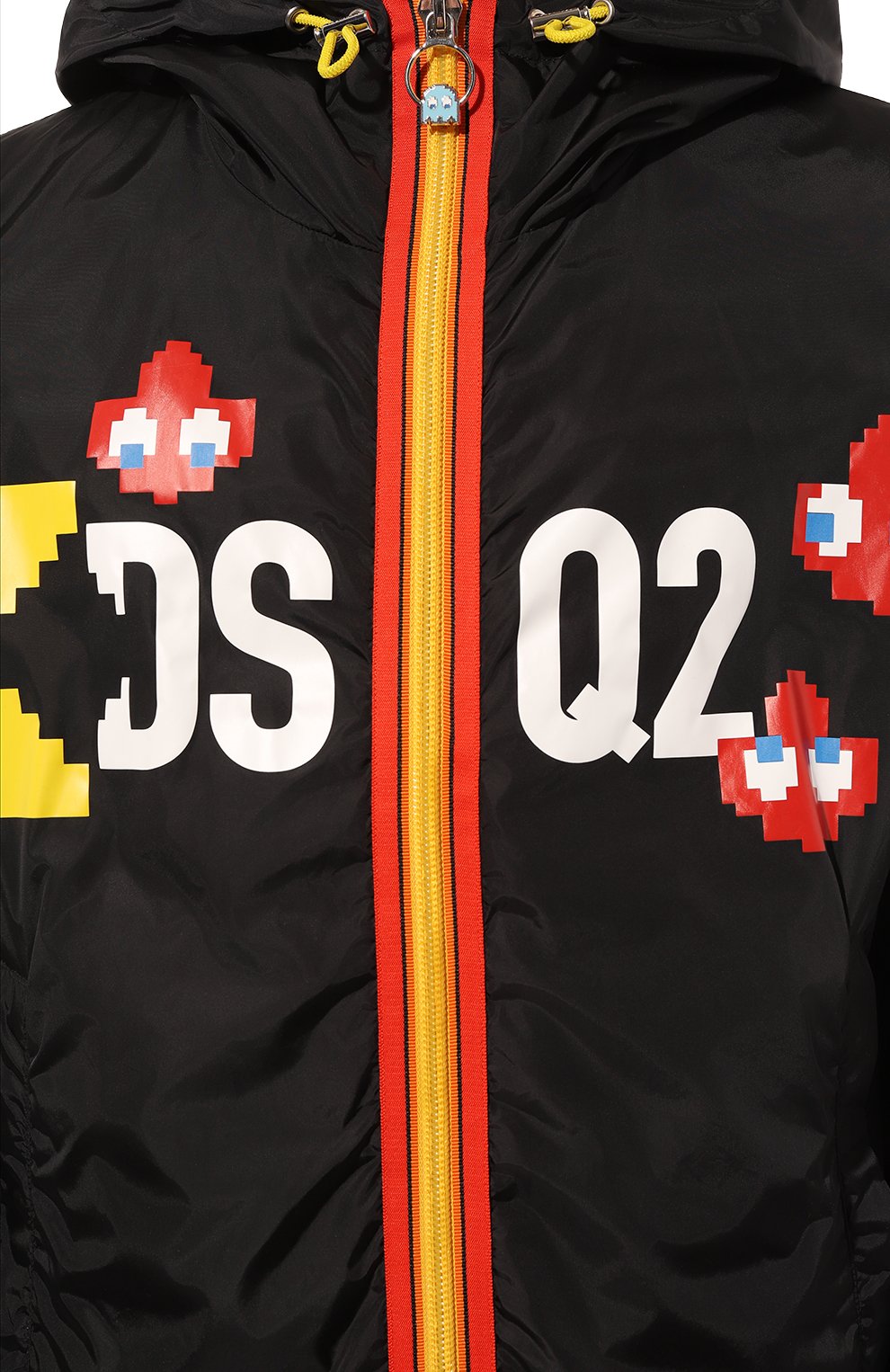 Мужская черная куртка dsquared2 x pac-man™ DSQUARED2 купить в