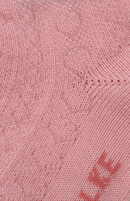 Детские хлопковые носки FALKE розового цвета, арт. 12120. | Фото 2 (Региональные ограничения белый список (Axapta Mercury): RU)