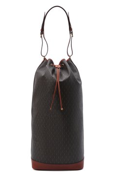 Женская сумка le monogramme SAINT LAURENT коричневого цвета, арт. 670718/2UY2W | Фото 1 (Сумки-технические: Сумки через плечо; Материал: Экокожа; Размер: large)