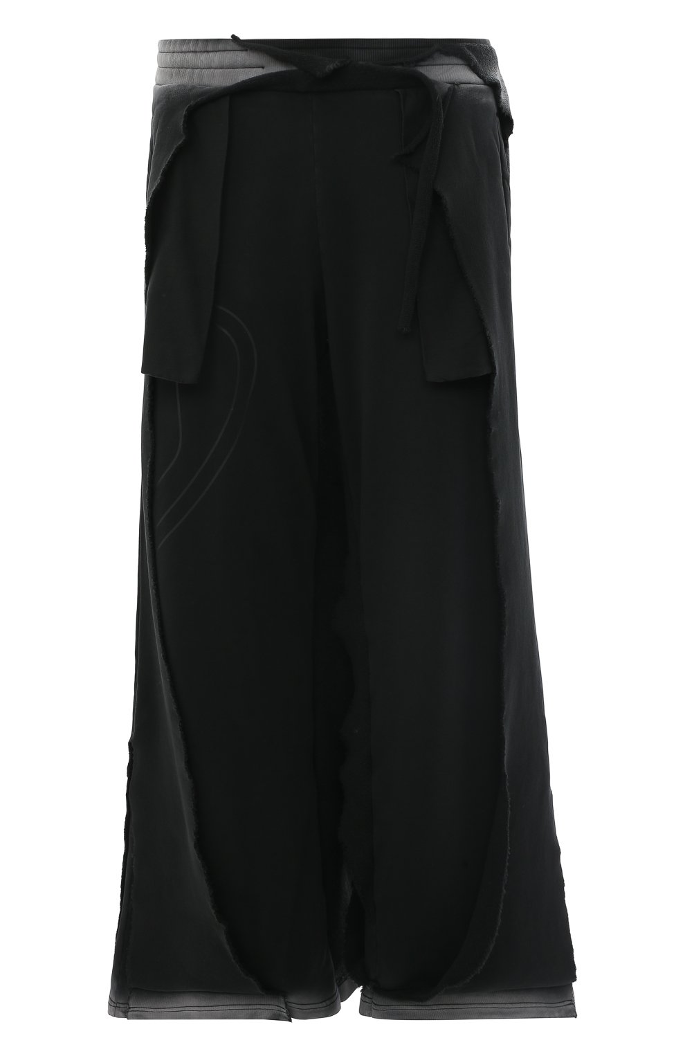 Хлопковые брюки Diesel A09911/0TGAG, цвет чёрный, размер 46