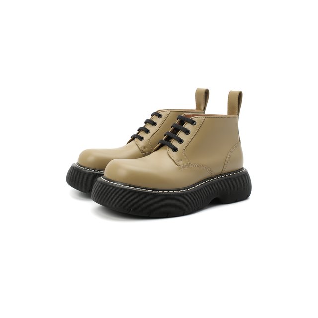Кожаные ботинки Bounce Bottega Veneta 651406/V00H0