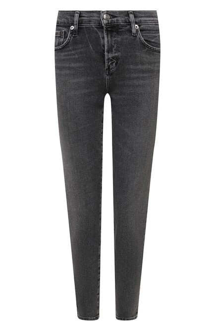 Женские джинсы AGOLDE темно-серого цвета по цене 27800 руб., арт. A123-1274 | Фото 1