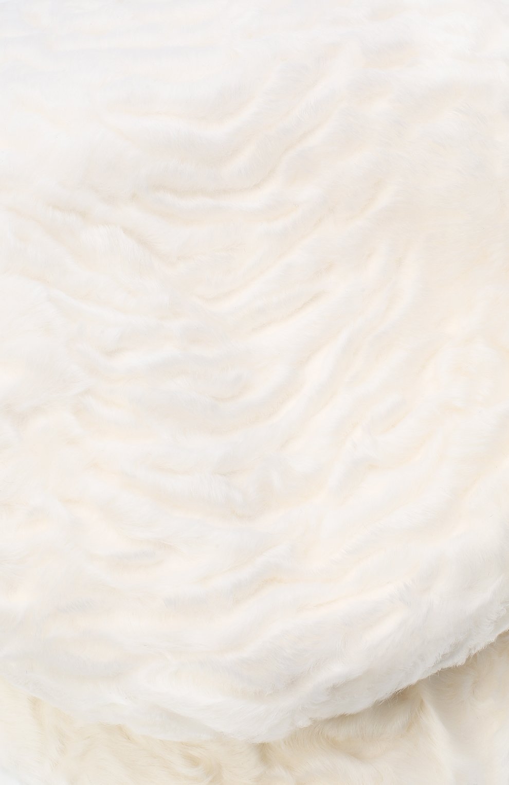 Женская кепка из каракульчи клара FURLAND белого цвета, арт. 0129707810014200000 | Фото 3 (Материал: Натуральный мех)