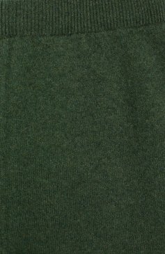 Детские кашемировые джоггеры GIORGETTI CASHMERE зеленого цвета, арт. MB1309/8A-14A | Фото 3 (Материал внешний: Шерсть, Кашемир; Девочки Кросс-КТ: Джоггеры-одежда; Статус проверки: Проверена категория)