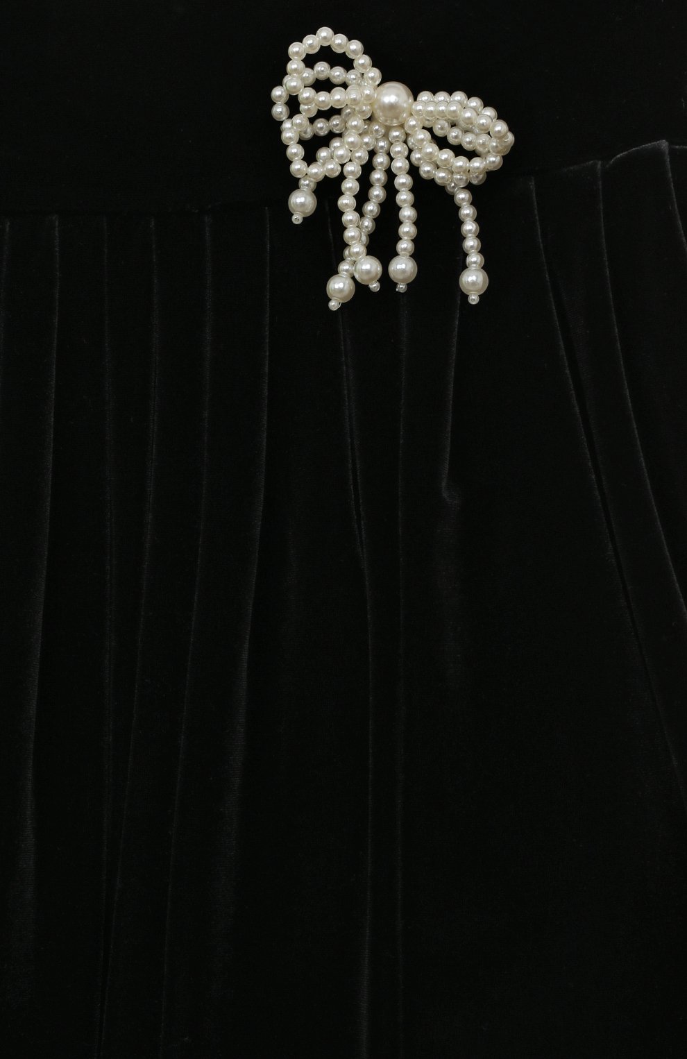 Детская юбка DESIGNERS CAT черного цвета, арт. 100000K01001245/4A-8A | Фото 3 (Материал внешний: Синтетический материал; Материал сплава: Проставлено; Нос: Не проставлено; Материал подклада: Хлопок)