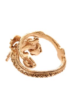 Женское кольцо MIDGARD PARIS золотого цвета, арт. 5609 | Фото 3 (Материал: Серебро)