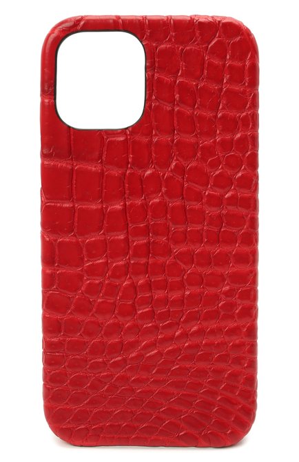 Чехол для iphone 12 pro 2MESTYLE красного цвета, арт. DD368/CSIA | Фото 1 (Региональные ограничения белый список (Axapta Mercury): RU; Материал: Натуральная кожа)