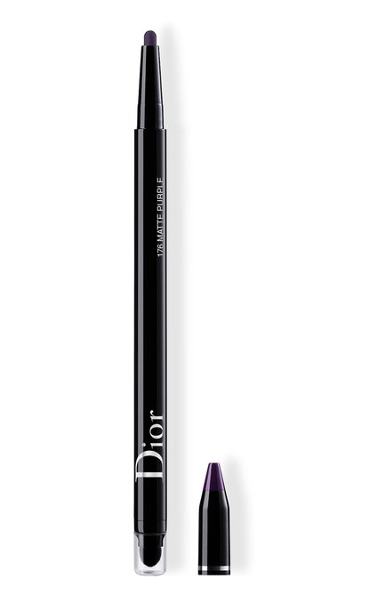 Водостойкая подводка для глаз diorshow 24h stylo, 176 матовый пурпурный DIOR бесцветного цвета, арт. C014300176 | Фото 1