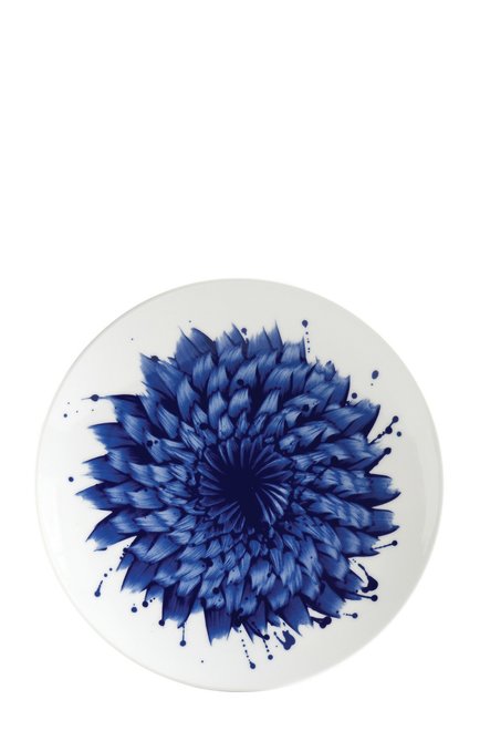 Набор из 6-ти салатных тарелок in bloom BERNARDAUD синего цвета по цене 44450 руб., арт. 1768/22457 | Фото 1