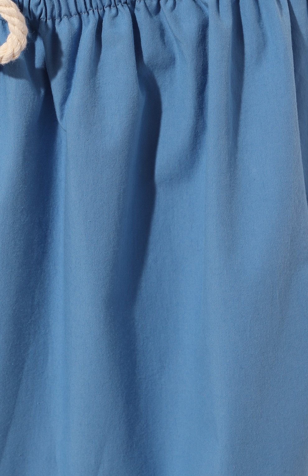 Женские хлопковые шорты JIL SANDER голубого цвета, арт. J40KA0120/J45127 | Фото 5 (Женское Кросс-КТ: Шорты-одежда; Длина Ж (юбки, платья, шорты): Мини; Материал сплава: Проставлено; Материал внешний: Хлопок; Драгоценные камни: Проставлено; Стили: Минимализм)