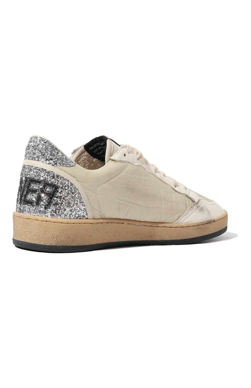 Комбинированные кеды Ball Star Golden Goose Deluxe Brand GWF00117/F00414 Фото 5