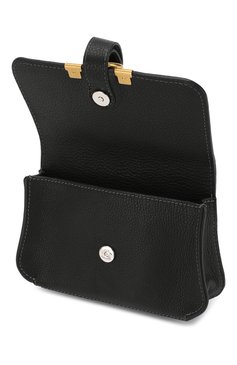 Женская поясная сумка marcie CHLOÉ черного цвета, арт. CHC19AS179161 | Фото 4 (Материал: Натуральная кожа; Стили: Классический; Размер: mini; Ремень/цепочка: На ремешке)