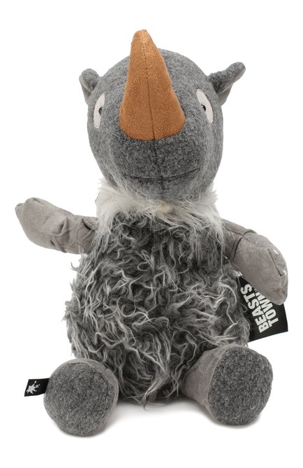 Детского игрушка носорог SIGIKID серого цвета, арт. 39167 | Фото 1 (Статус проверки: Проверена категория; Региональные ограничения белый список (Axapta Mercury): RU)