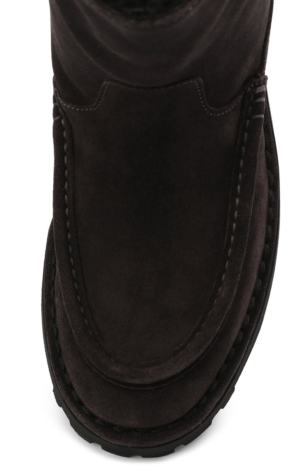 Замшевые ботинки Kenzo FA62BT017L58, цвет серый, размер 39 - фото 5