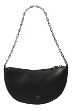 Женская сумка arc IRO черного цвета, арт. WF44ARCCLUTCH | Фото 1 (Сумки-технические: Сумки top-handle; Размер: medium; Материал: Натуральная кожа)