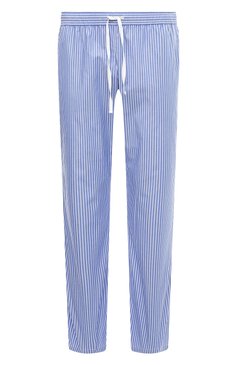 Мужские хлопковые домашние брюки VAN LAACK синего цвета, арт. CASPER/151308 | Фото 1 (Длина (брюки, джинсы): Стандартные; Кросс-КТ: домашняя одежда; Материал сплава: Проставлено; Материал внешний: Хлопок; Драгоценные камни: Проставлено)
