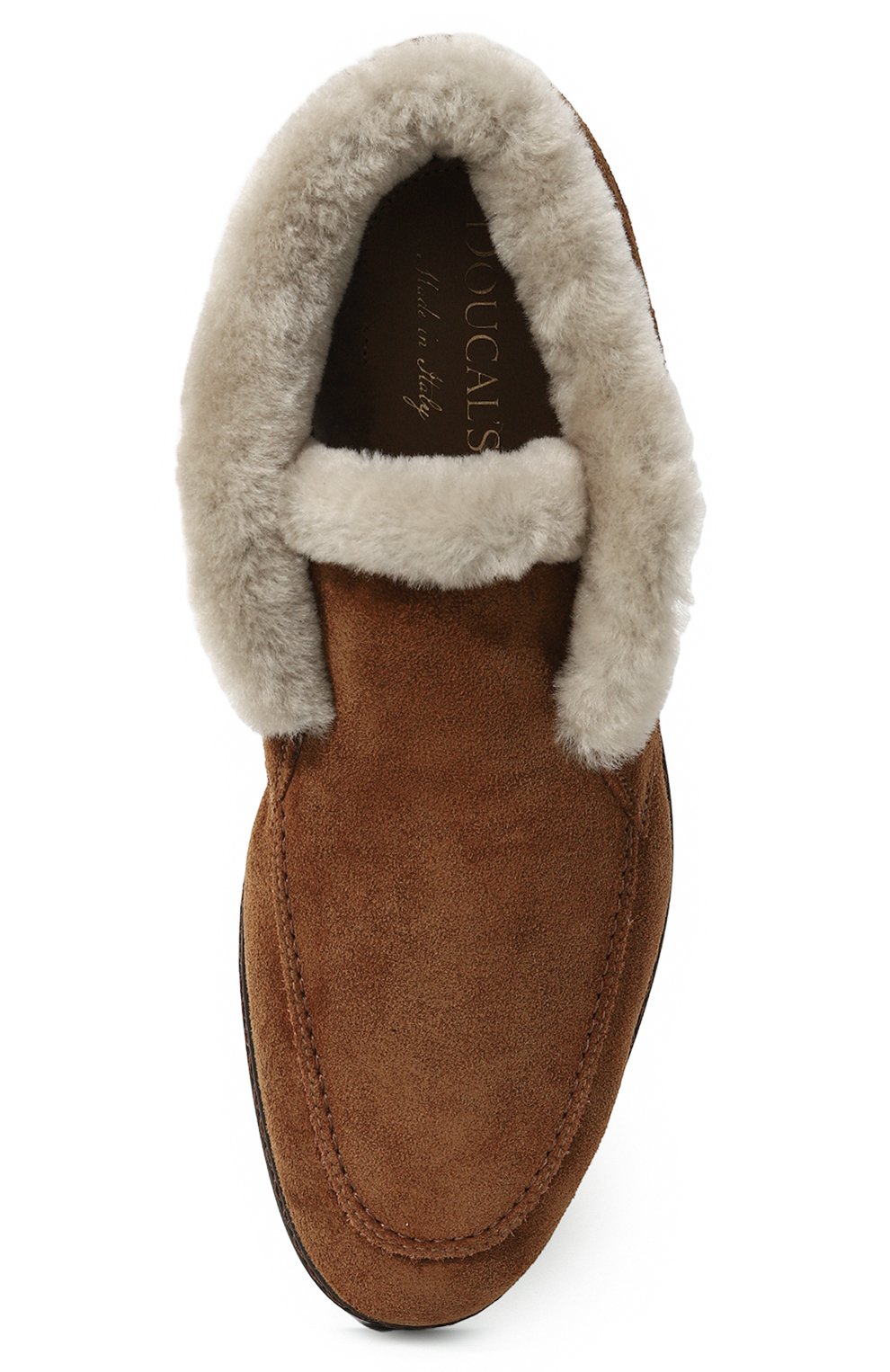 Женские коричневые замшевые ботинки DOUCALS купить в интернет-магазинеЦУМ, арт. DD8676ED0-UM2380