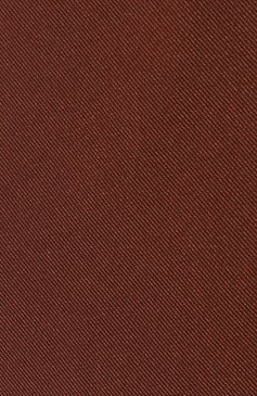 Мужской шелковый галстук CORNELIANI коричневого цвета, арт. 92U390-3820318 | Фото 4 (Материал: Текстиль, Шелк; Принт: Без принта; Материал сплава: Проставлено; Нос: Не проставлено)