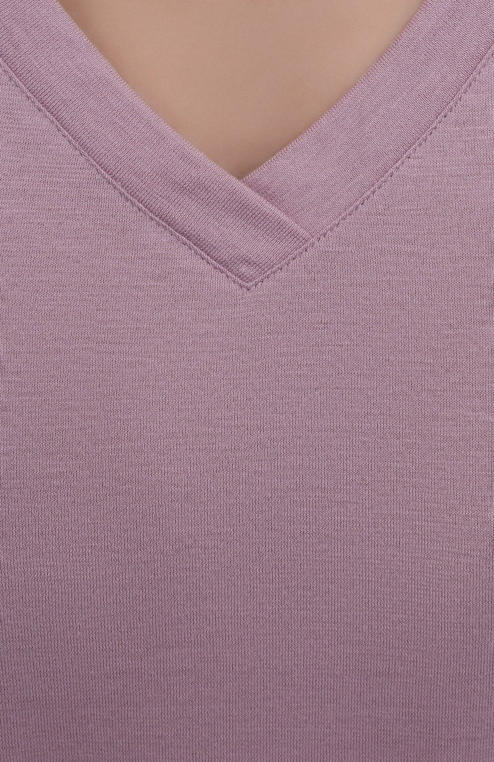 Женская футболка HANRO светло-розового цвета, арт. 077876 | Фото 5 (Материал внешний: Синтетический материал, Хлопок; Женское Кросс-КТ: Футболка-белье)