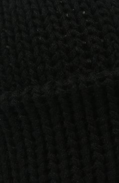 Женская кашемировая шапка INVERNI черного цвета, арт. 5534 CM | Фото 4 (Материал: Текстиль, Кашемир, Шерсть; Материал сплава: Проставлено; Нос: Не проставлено)