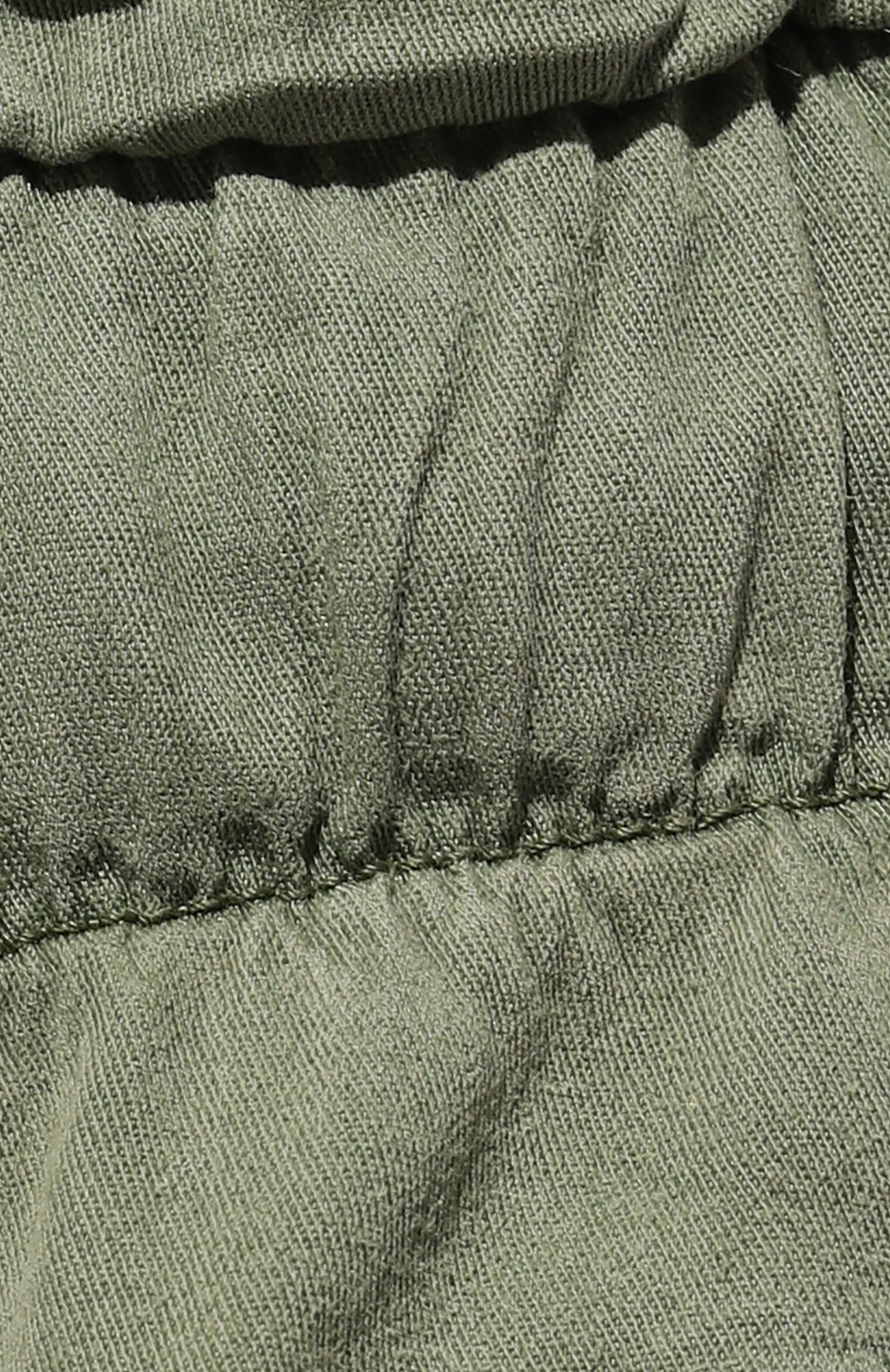 Женские брюки DEHA зеленого цвета, арт. D83266 | Фото 5 (Женское Кросс-КТ: Брюки-одежда; Силуэт Ж (брюки и джинсы): Прямые; Материал сплава: Проставлено; Материал внешний: Лиоцелл, Растительное волокно; Драгоценные камни: Проставлено; Стили: Кэжуэл)