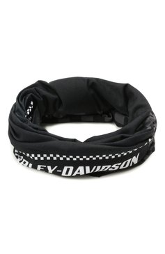 Мужской бандана-труба HARLEY-DAVIDSON черного цвета, арт. MHW33490 | Фото 1 (Материал: Текстиль, Синтетический материал; Мужское Кросс-КТ: Шарфы - банданы; Кросс-КТ: другое)