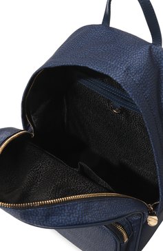 Женский рюкзак portrait medium BORBONESE синего цвета, арт. 933028 | Фото 5 (Материал: Текстиль; Стили: Кэжуэл)