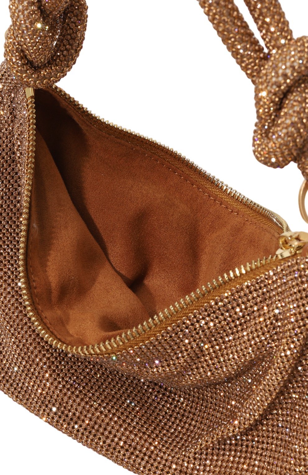 Женская сумка hera nano CULT GAIA золотого цвета, арт. SH2086MS | Фото 5 (Сумки-технические: Сумки top-handle; Материал сплава: Проставлено; Драгоценные камни: Проставлено; Материал: Экокожа)