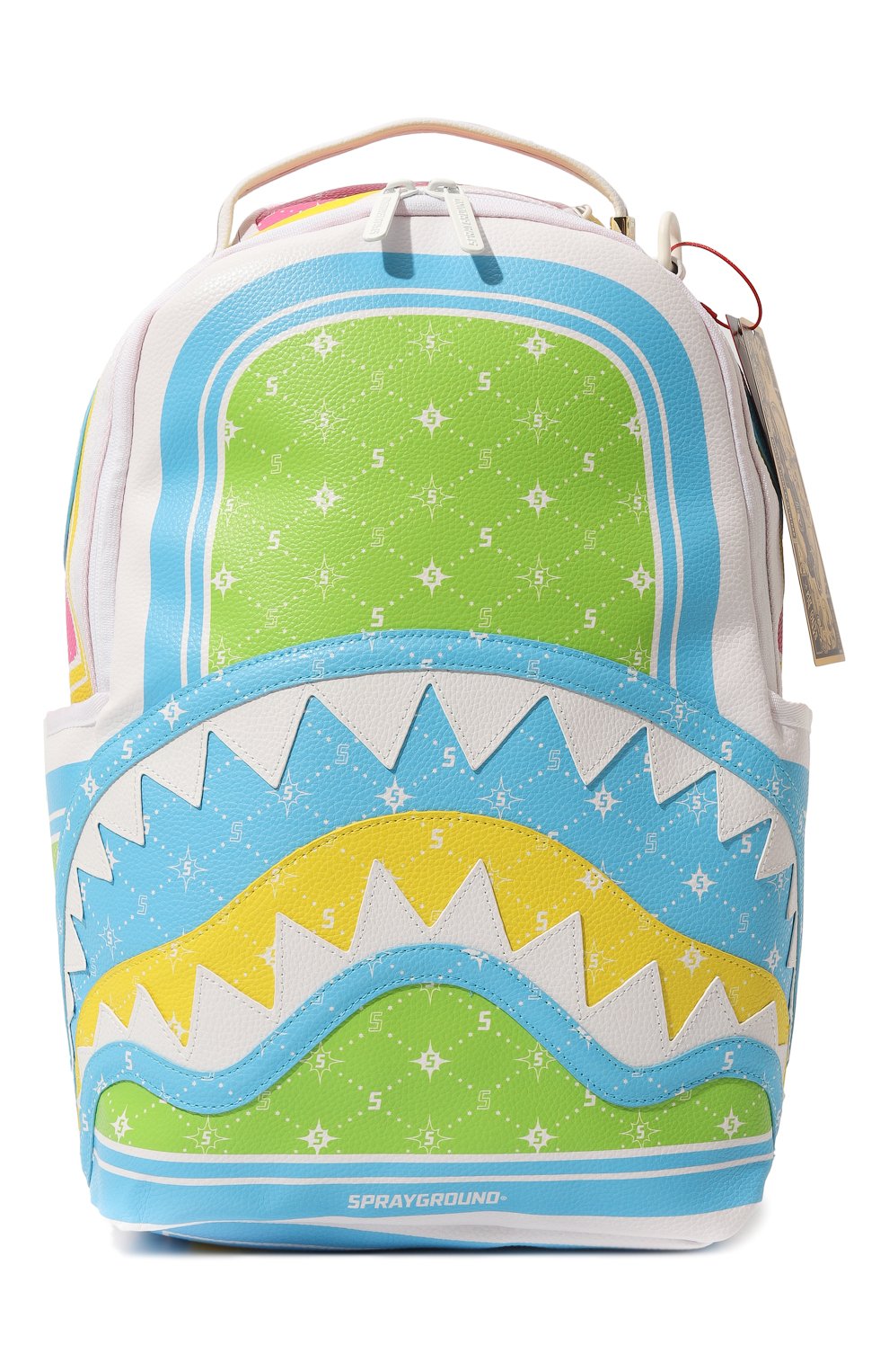 Детская рюкзак SPRAYGROUND разноцветного цвета, арт. 910B5276NSZ | Фото 1 (Материал: Пластик, Резина; Материал сплава: Проставлено; Нос: Не проставлено)