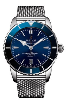 Мужские часы superocean heritage ii BREITLING бесцветного цвета, арт. AB2020161C1A1 | Фото 1 (Материал корпуса: Другое; Механизм: Автомат; Цвет циферблата: Синий)