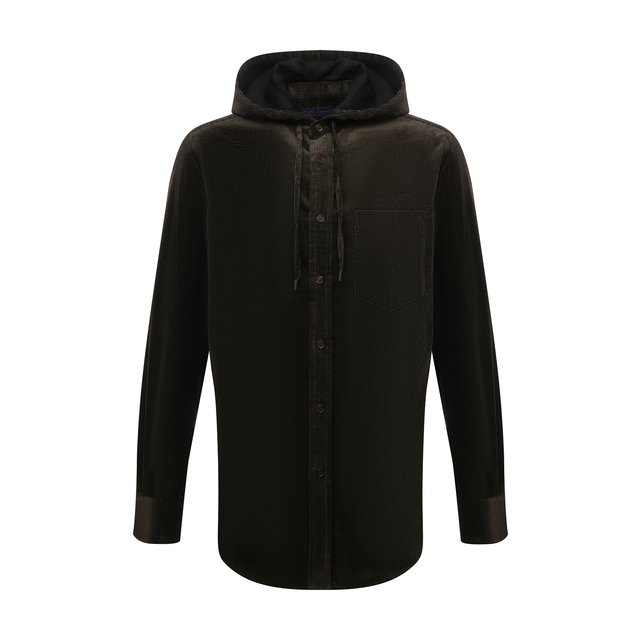 фото Хлопковая рубашка ralph lauren