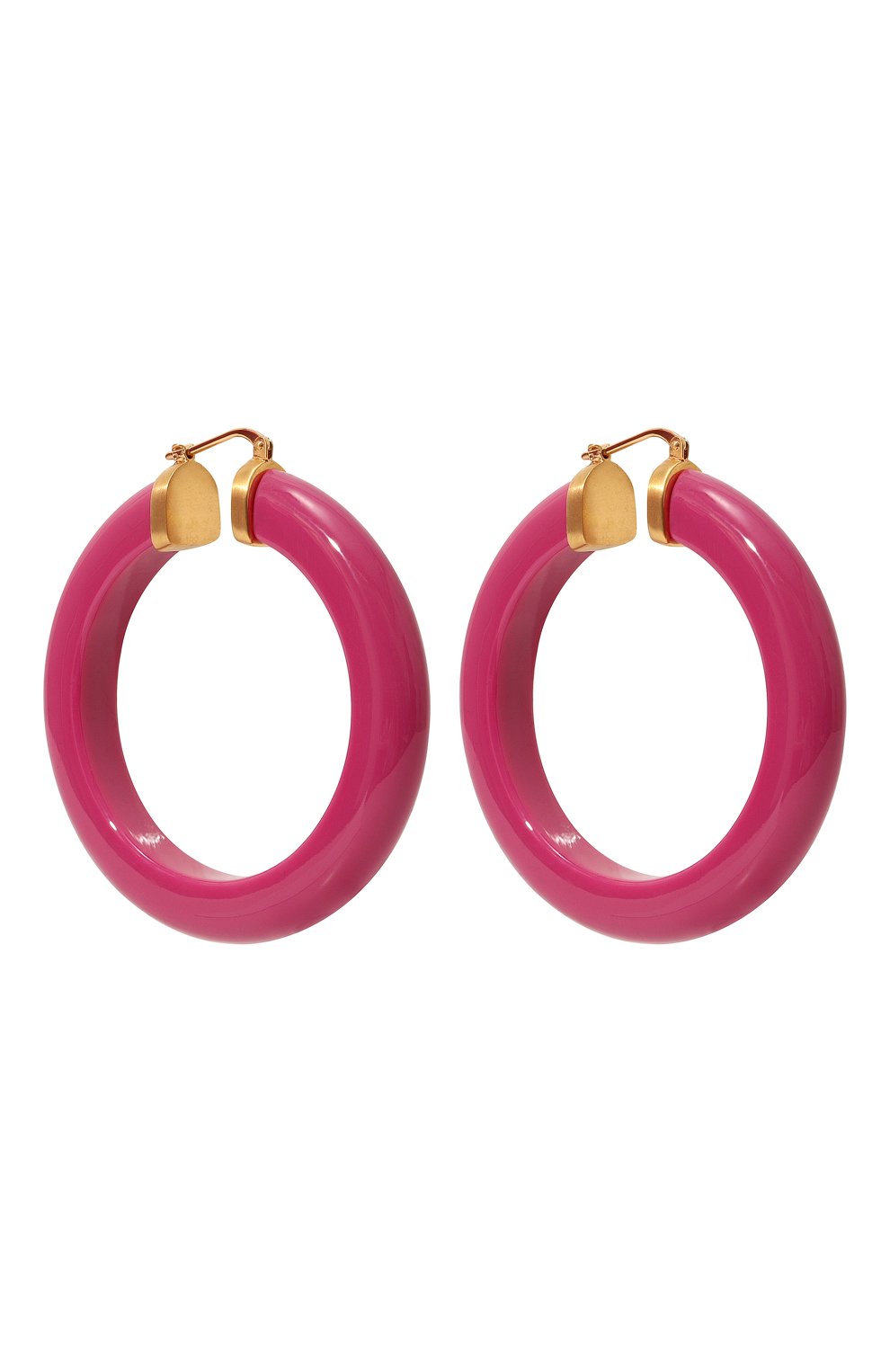Женские серьги GIORGIO ARMANI розового цвета, арт. 61V601 3R461 | Фото 3 (Материал: Смола)