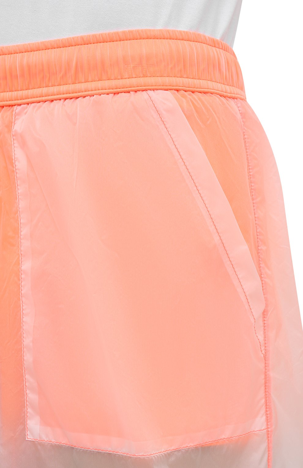 Мужские плавки-шорты MOSCHINO оранжевого цвета, арт. A6164/2313 | Фото 5 (Принт: Без принта; Материал внешний: Синтетический материал; Мужское Кросс-КТ: плавки-шорты)