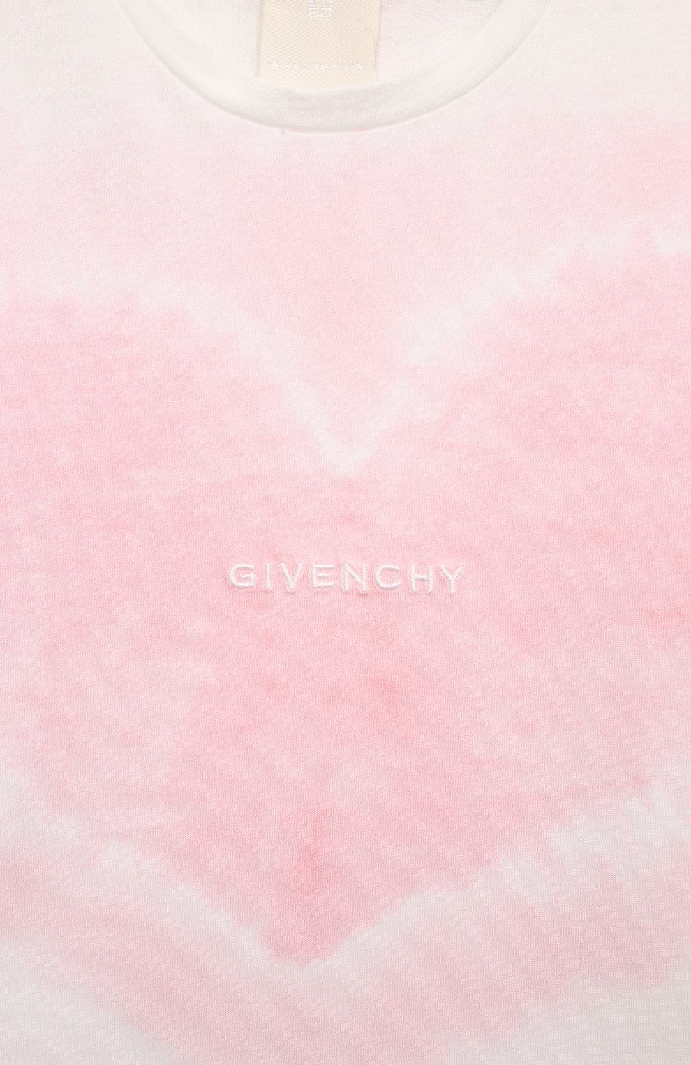 Хлопковая футболка Givenchy H15249 Фото 3