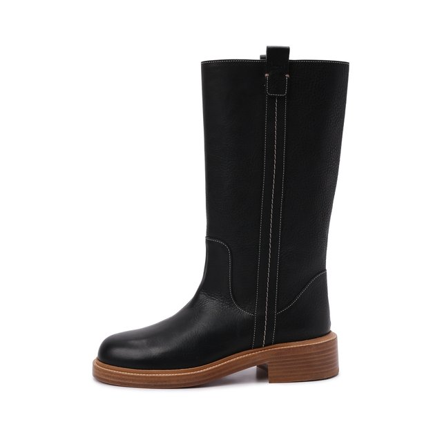 фото Кожаные сапоги edith chloé