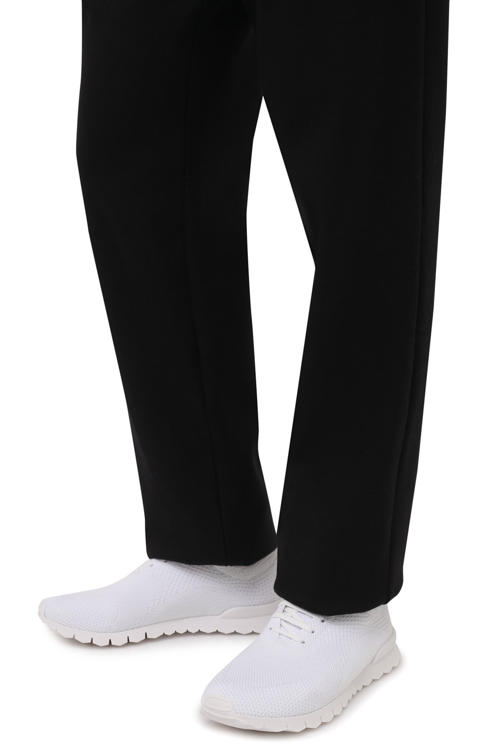 Текстильные кроссовки Kiton  USSFITSN00809 Фото 3