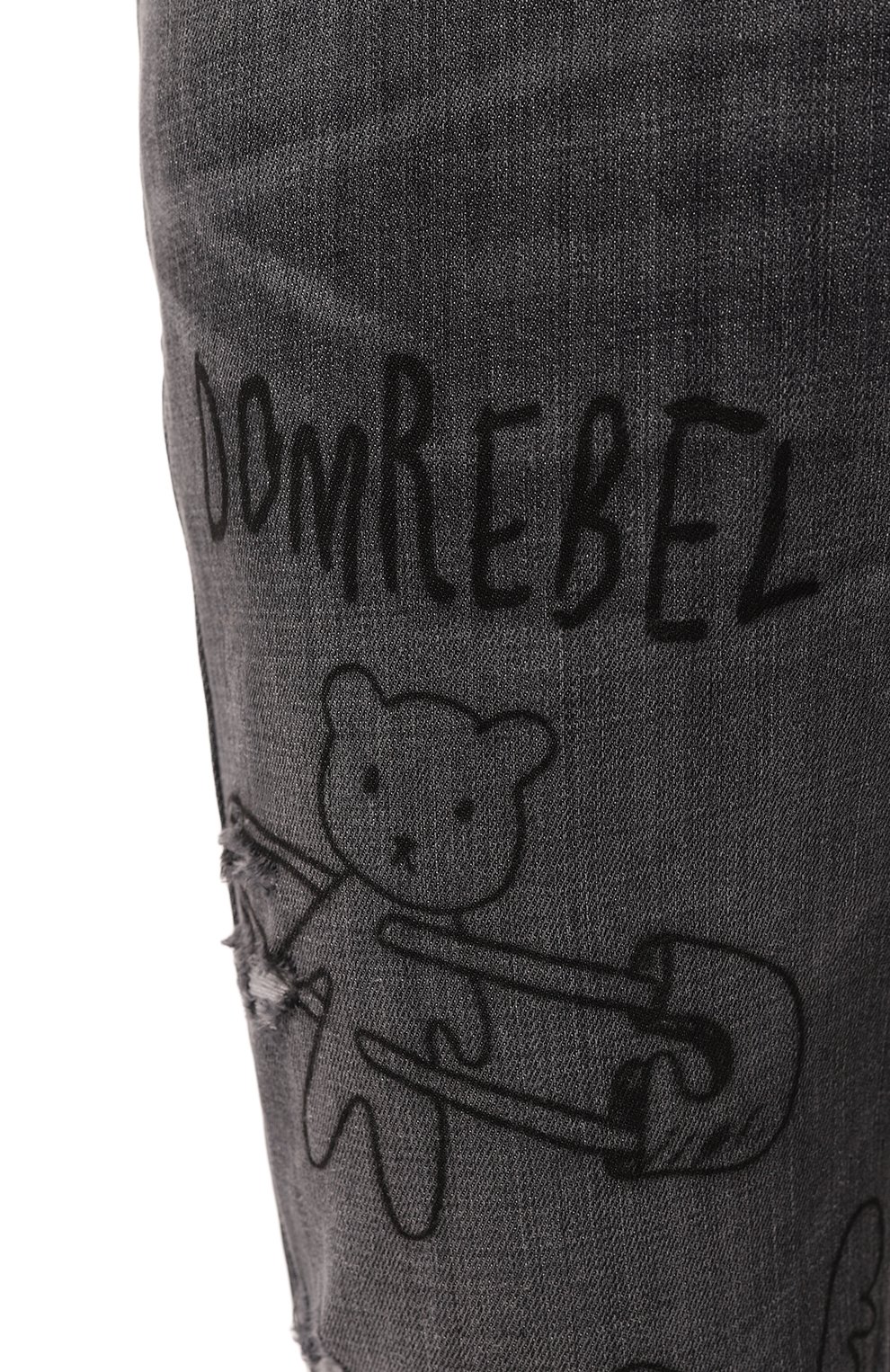 Джинсы DOMREBEL  SCRIBBLE/SKINNY JEANS Фото 5