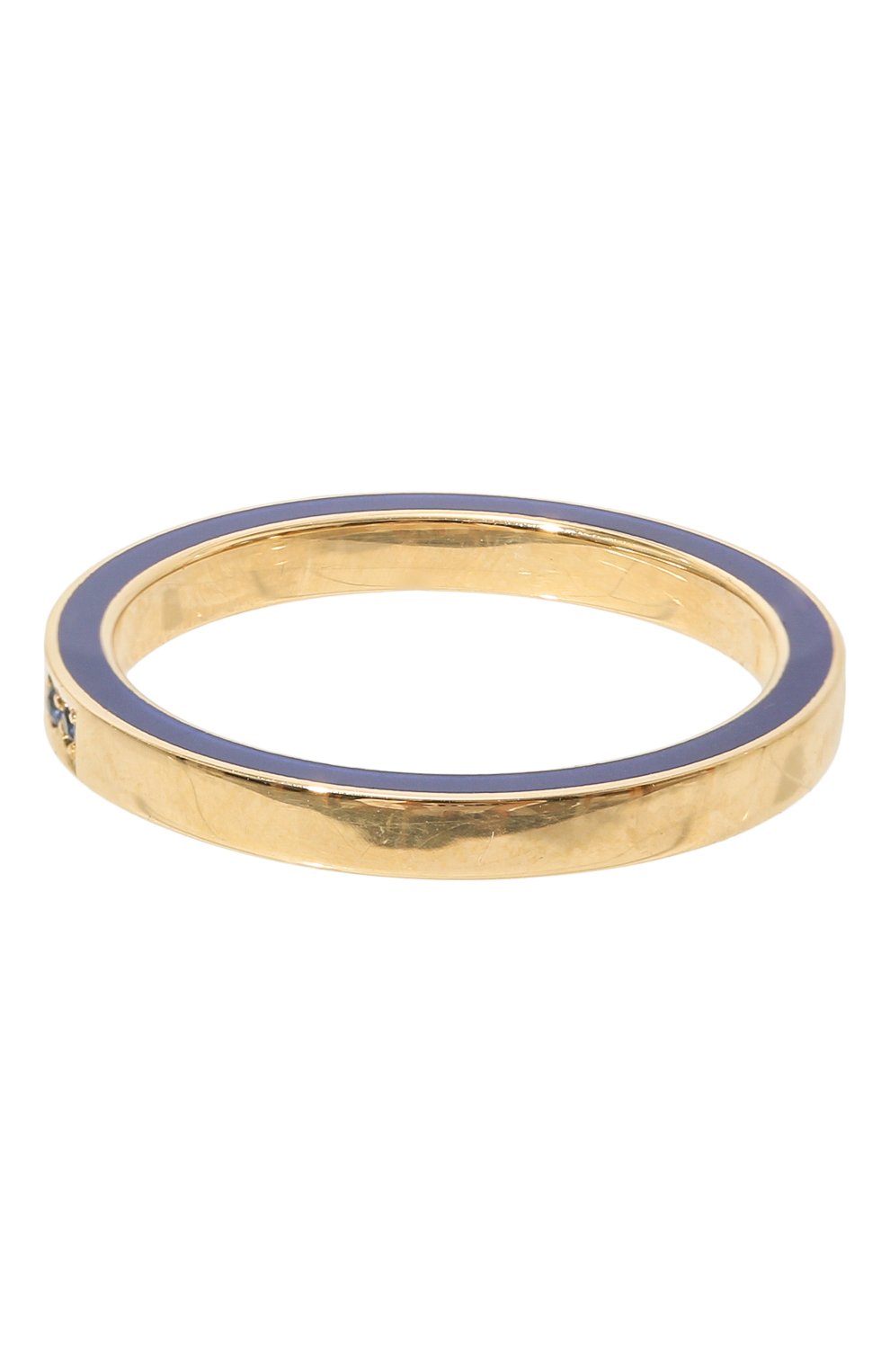 Женское кольцо JEWLIA голубого цвета, арт. 0102.JR-55 | Фото 3 (Материал: Золото)