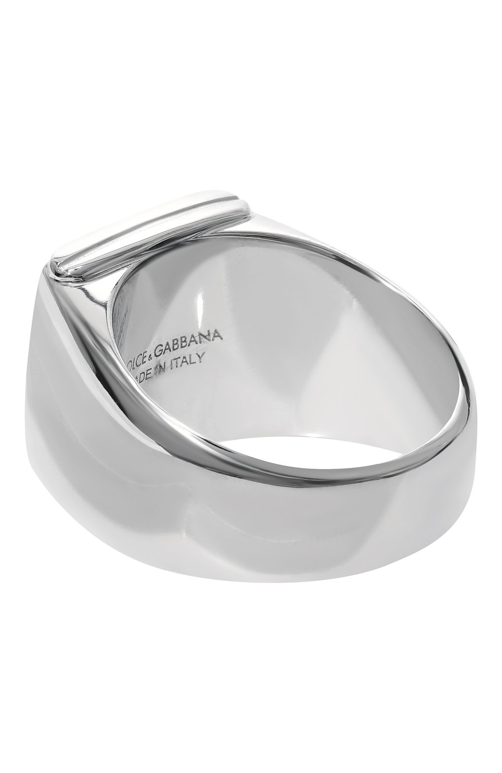 Женское кольцо DOLCE & GABBANA серебряного цвета, арт. WRN5B2 W1111 | Фото 3 (Региональные ограничения белый список (Axapta Mercury): Не проставлено; Нос: Не проставлено; Материал: Металл)