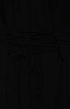 Женское платье из вискозы RUBAN черного цвета, арт. RТS21-10.1.518.2 | Фото 5 (Стили: Гламурный; Случай: Вечерний; Материал внешний: Вискоза; Длина Ж (юбки, платья, шорты): Макси; Рукава: 3/4; Женское Кросс-КТ: Платье-одежда)