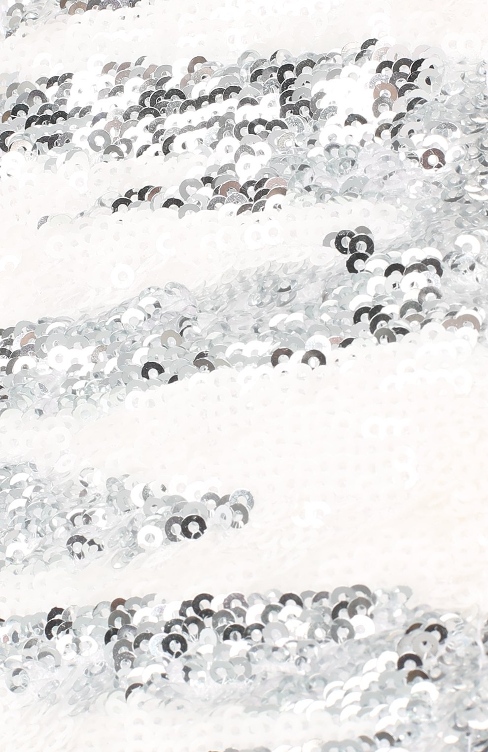 Женская повязка на голову с отделкой пайетками MISSONI серебряного цвета, арт. MMS00012/BW000A | Фото 3 (Материал: Текстиль, Синтетический материал; Материал сплава: Проставлено, Проверено; Нос: Не проставлено; Статус проверки: Проверено, Проверена категория)