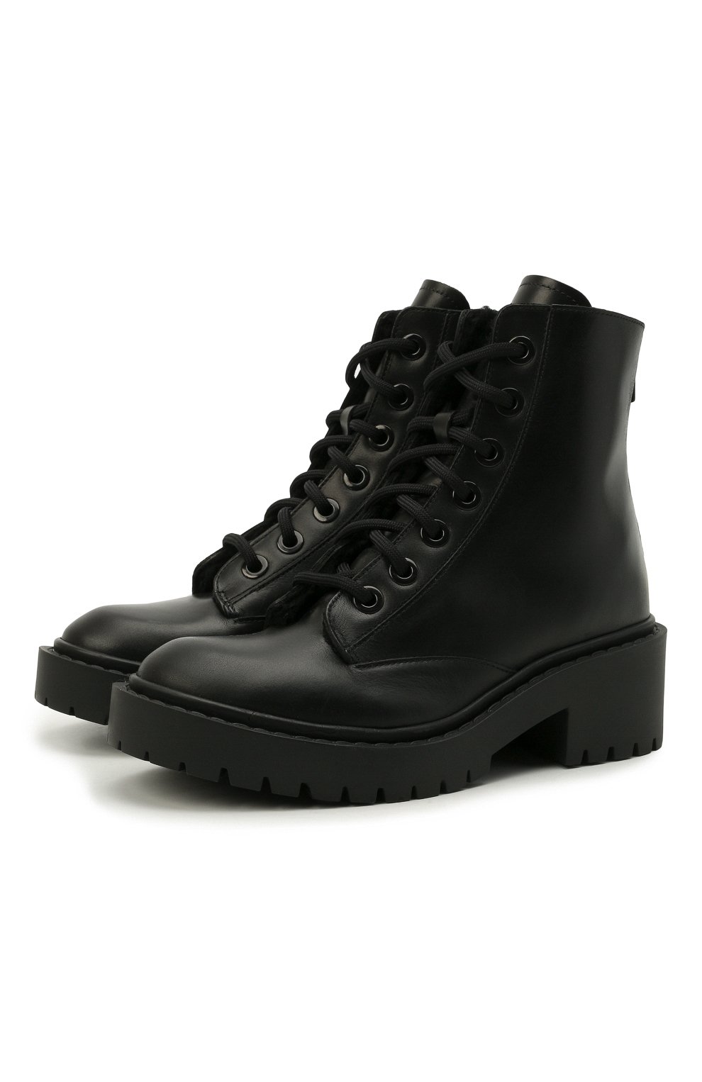 Кожаные ботинки Pike Kenzo FA62BT341L63, цвет чёрный, размер 37 - фото 1