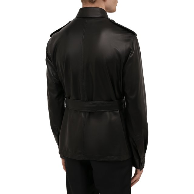 фото Кожаная куртка ralph lauren