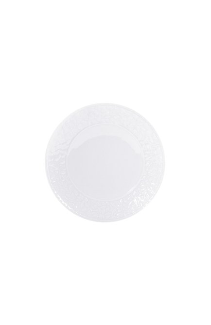 Тарелка обеденная louvre BERNARDAUD белого цвета, арт. 0542/20695 | Фото 1 (Интерьер_коллекция: Louvre White; Ограничения доставки: fragile-2)