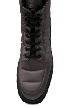 Мужские текстильные ботинки DOLCE & GABBANA серебряного цвета, арт. A60404/AQ303 | Фото 5 (Материал внешний: Текстиль; Каблук высота: Высокий; Мужское Кросс-КТ: Хайкеры-обувь, Ботинки-обувь, Дутики; Материал внутренний: Натуральная кожа; Подошва: Массивная; Длина стельки: 26,1, 26,5, 26,9, 27,3, 27,7, 28,1, 28,5, 29,3)