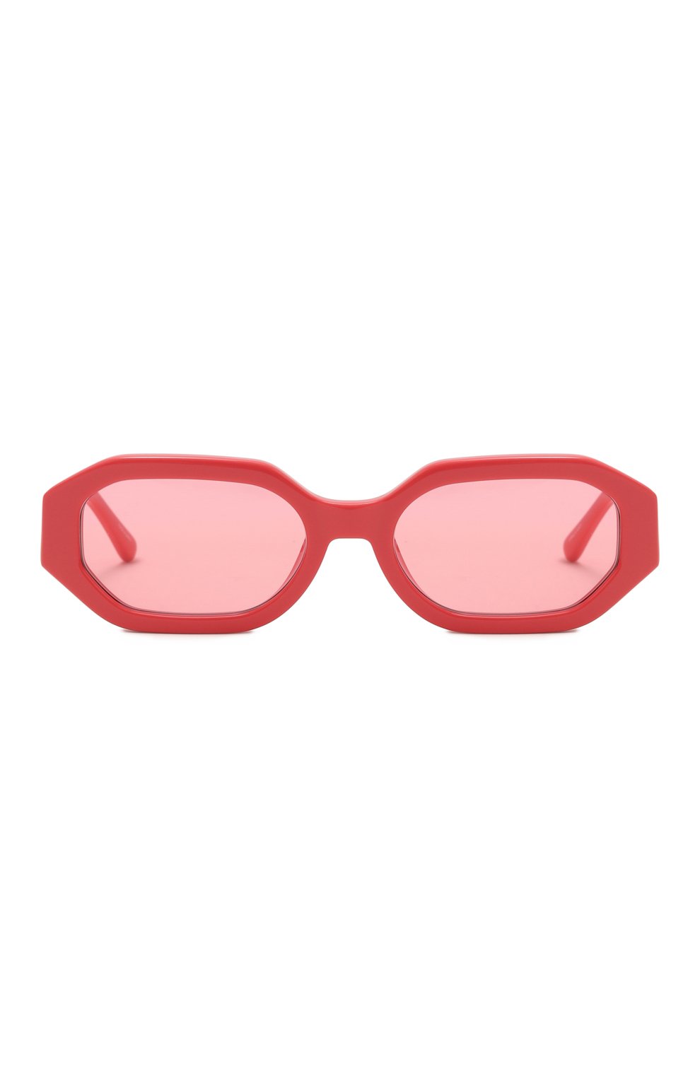 Женские солнцезащитные очки THE ATTICO розового цвета, арт. ATTIC014C11SUN | Фото 3 (Региональные ограничения белый список (Axapta Mercury): Не проставлено; Нос: Не проставлено; Материал: Пластик; Тип очков: С/з; Оптика Гендер: оптика-женское; Очки форма: Овальные)